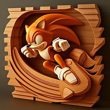 3D model Sonic SEGA All Stars Racing game (STL)